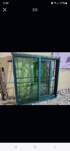 Heavy iron windows