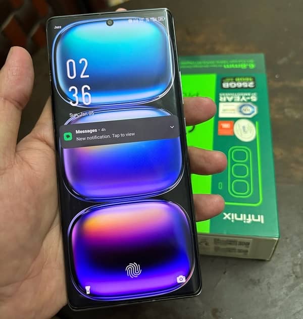 Infinix Hot 50 Pro Plus 9.5/10Condition Complete Box 0