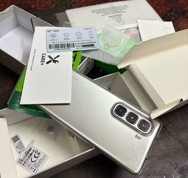 Infinix Hot 50 Pro Plus 9.5/10Condition Complete Box 8