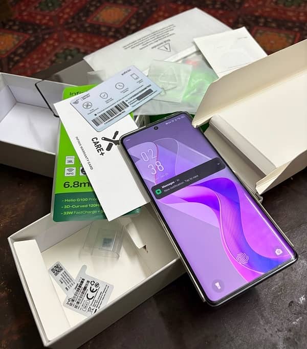 Infinix Hot 50 Pro Plus 9.5/10Condition Complete Box 9