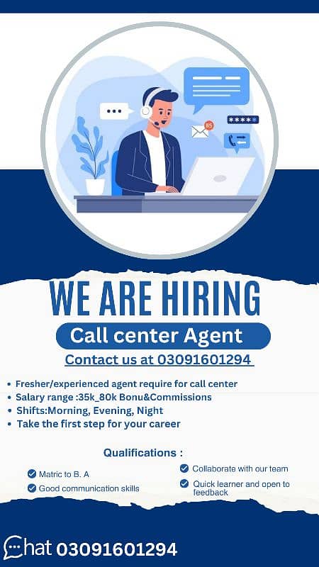 Call center job in lahore 0