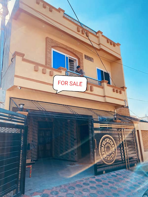 Amazing Beautiful Desingner 6 Marla One and Half Story House Available for Sale with Water Boring 24/7 and Electricity in Rawalpindi Islamabad Airport Housing Society 0