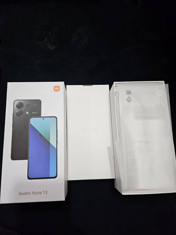 Redmi Note 13 8GB Ram 256 GB rom only box open 7