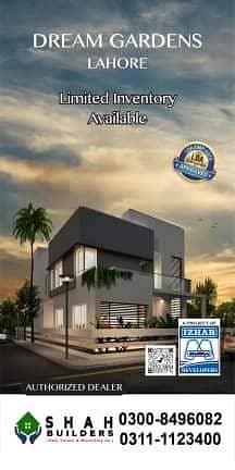 10 MARLA DIRECT OWNER, PLOT FOR SALE IN H BLOCK, DREAM GARDENS LAHORE. 1