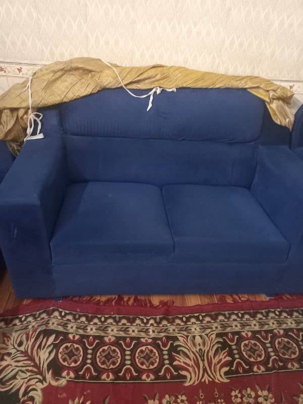 sofa for sale  Velvet Fabric . . 3+2+1 1