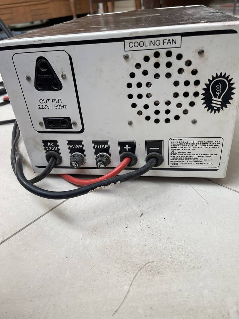 UPS INVERTER in good condition very less use and heavy duty 2