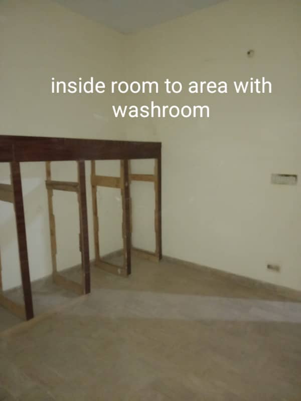 2 bedrooms drawing lounge first floor portion for rent 2