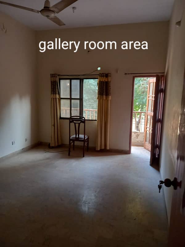 2 bedrooms drawing lounge first floor portion for rent 6