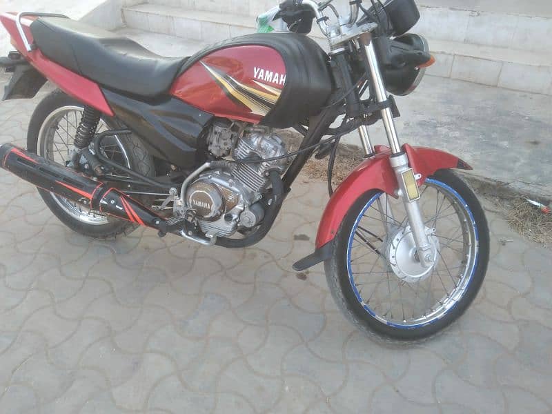 Yamaha ybz 125 5