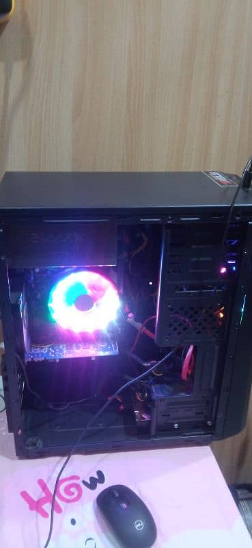 asus gaming pc core i5 3rd thunder body led fans 1