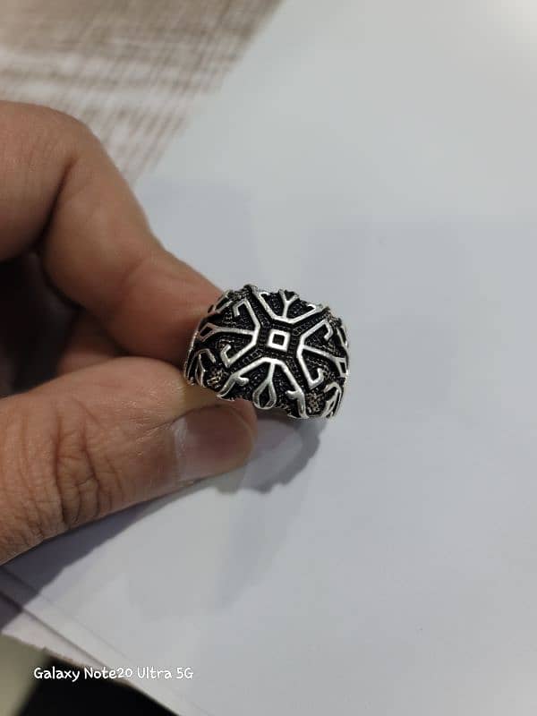 turkish silver ring 0