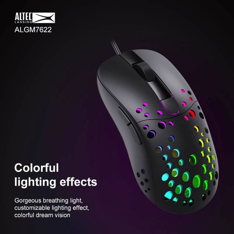 Altec Lansing ALGM 7622 Wired RGB Gaming Mouse 7