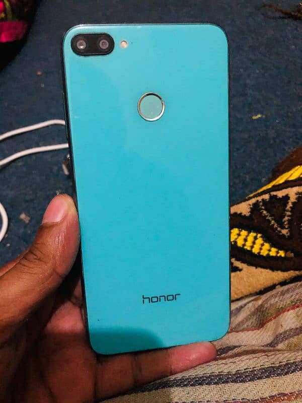 Honor 9lite green color 0