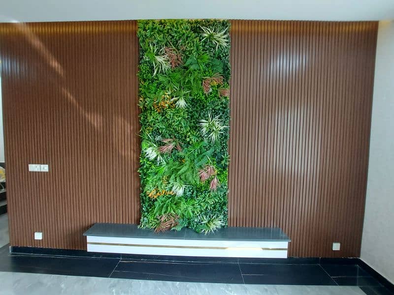 Pvc wall panels Sheets fluted Ceiling Wallpaper Glass Paper Curtain 0