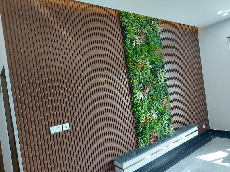 Pvc wall panels Sheets fluted Ceiling Wallpaper Glass Paper Curtain 1