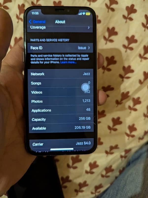 Iphone x 256 gb pta approved sim bypass 4