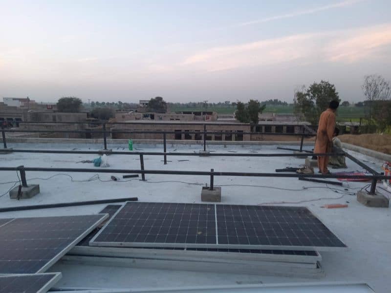 Rana solar system installation 0