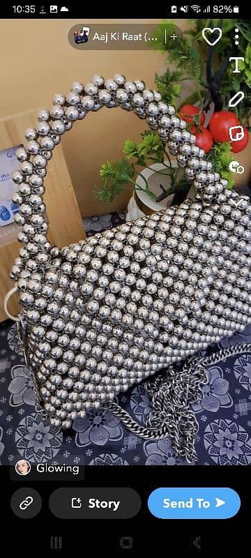 fancy crystal and pearl bags 3