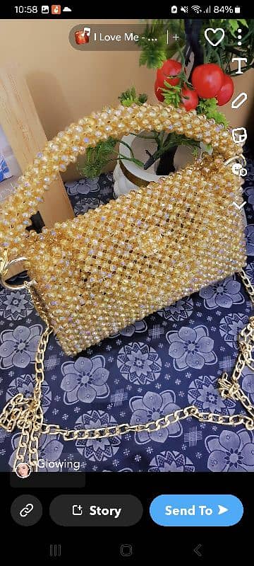 fancy crystal and pearl bags 5