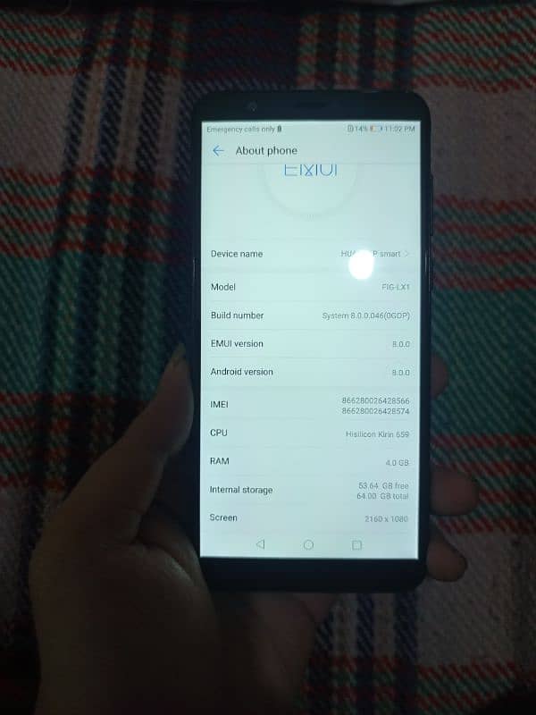 huawei p smart 4gb 64gb dual sim 4g pta approve 1