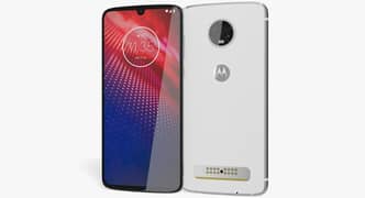 moto z 4 mobile white colour