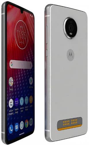 moto z 4 mobile white colour 1