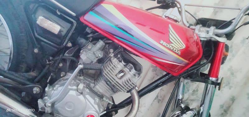 Honda 125 Golden Number single Digit 4 2