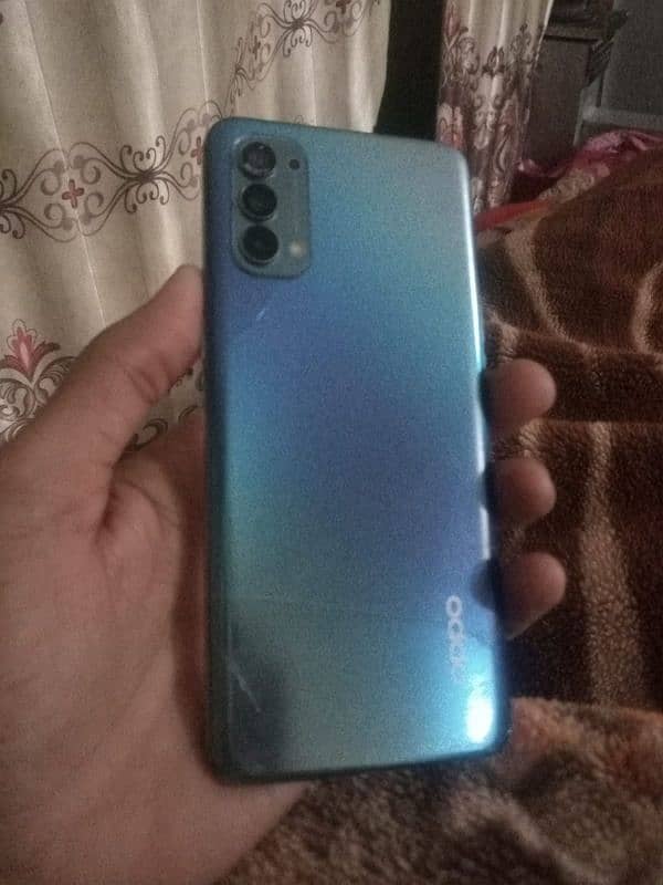 oppo Reno4 8+3/128panel new lagna hai PTI approve hai 7