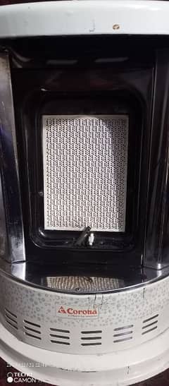 Gas heater new condition large size white colour