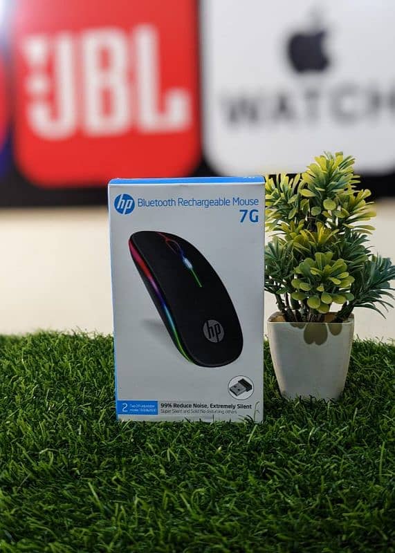 Hp 7G Wireless Mouse RGB Rechargeable 0