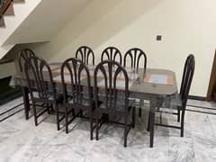 8 Seater Dinning Table Set