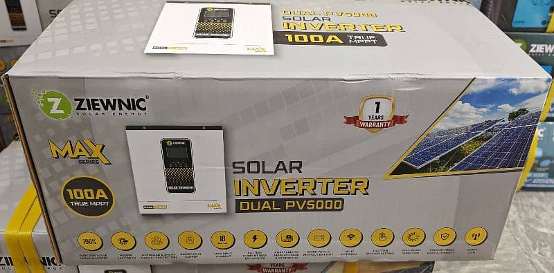 Ziewnic Max Series Dual PV5000 3.5KW Solar Hybrid Inverter 6