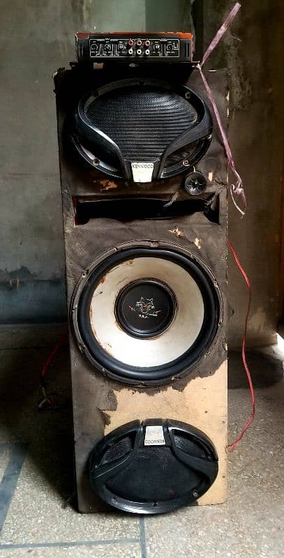 Woofer & Solid Audio Amp 0