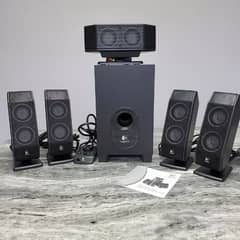 Logitech X-540 5.1 Surround Sound Speaker System with Subwoofer