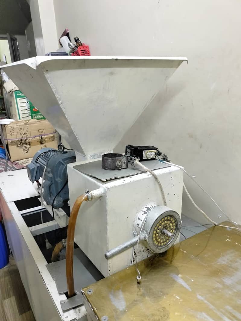 Soap Making Machine, Plodder, Inverter, Motor, table, Punch machine 1