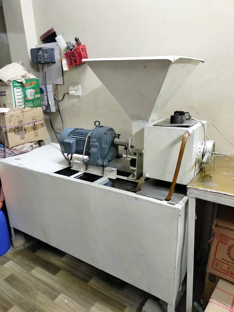 Soap Making Machine, Plodder, Inverter, Motor, table, Punch machine 6