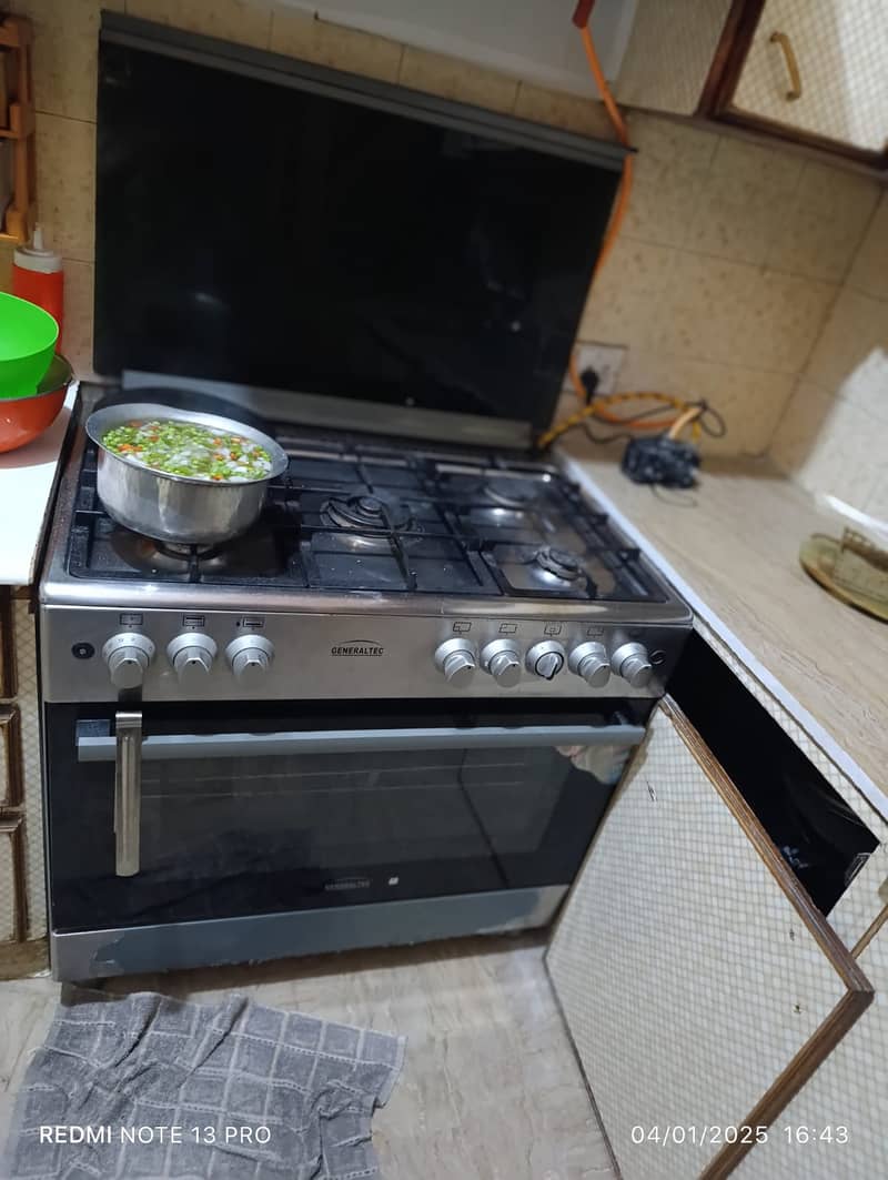 STOVE WITH OVEN (GENERAL TEC) IMPORTED 0