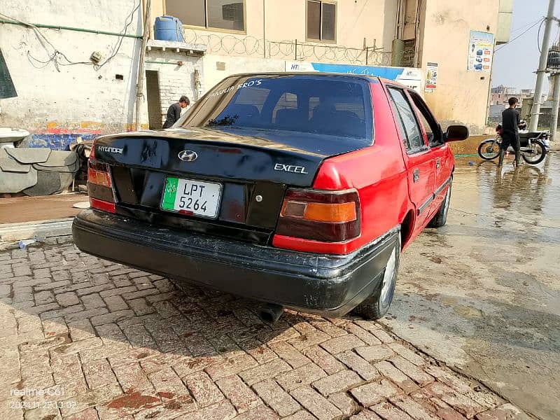 Hyundai Excel 1993 Lahore number 3