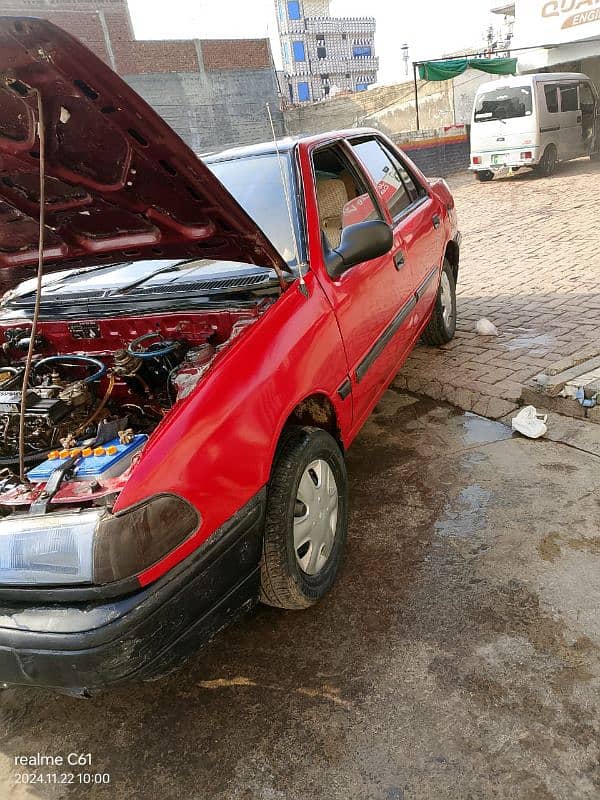 Hyundai Excel 1993 Lahore number 5