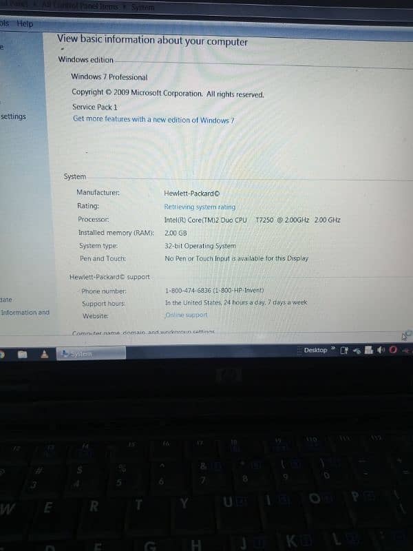 11000 RS HP Pavilion Laptop for sale urgently price negotiable 2