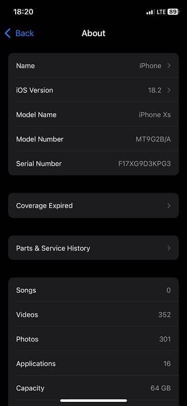 iPhone xs 64 Gb Non PTA 5