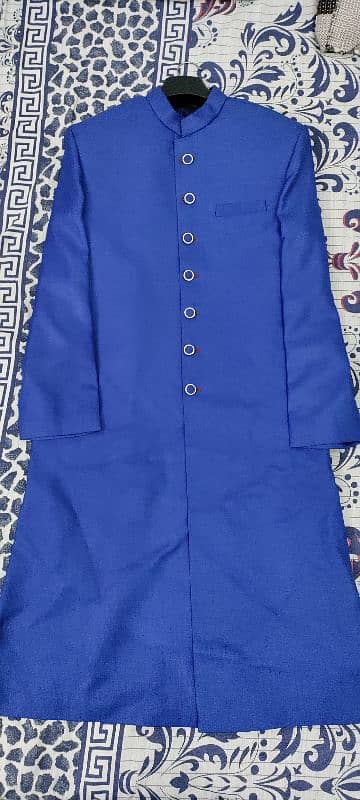 Royal Blue Long professional Coat 1