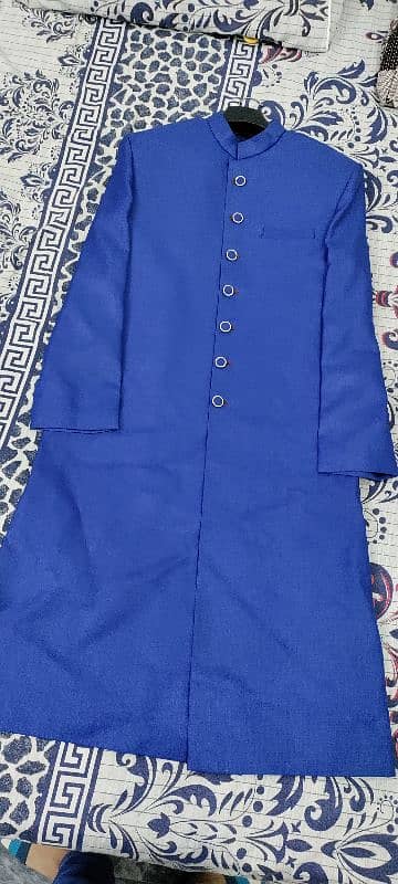 Royal Blue Long professional Coat 2