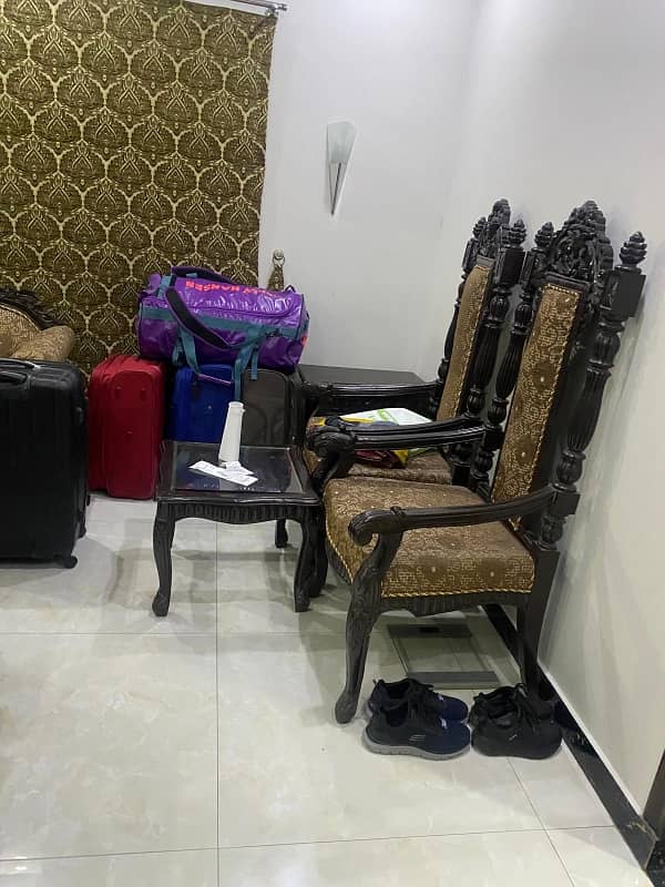 13 marla lower Portion full furnished for rent bahria town Lahore 3