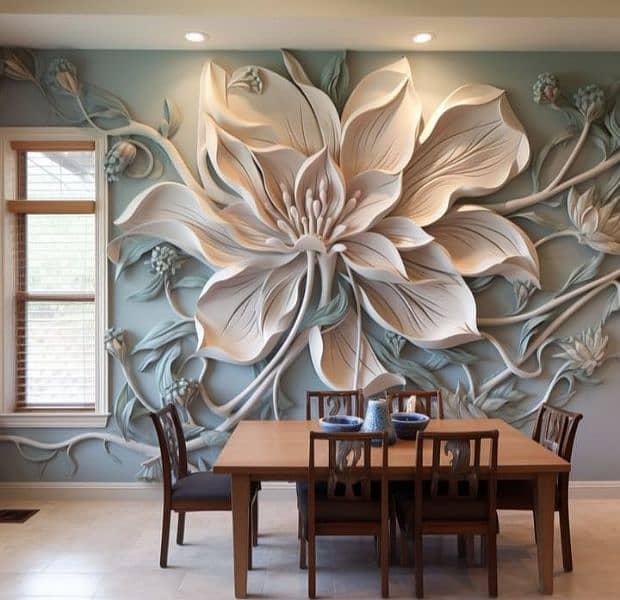 Interior Decoration/ Interior Design/ Relief art/3D Design/Home Decore 16