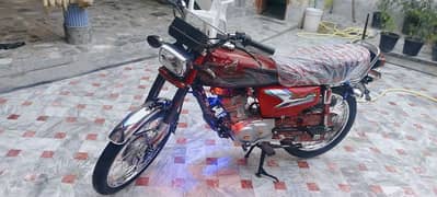 honda cg 125 2023 model fresh like new Modified