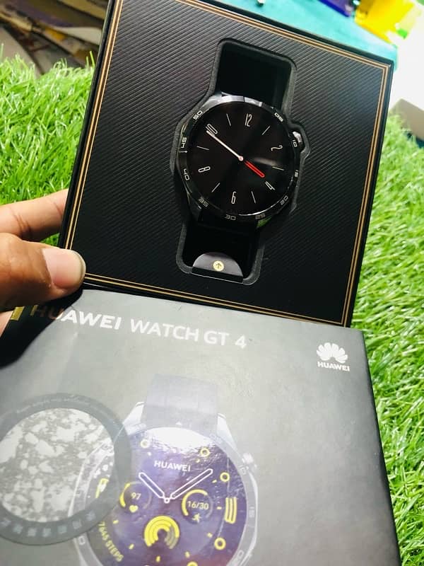 Huawei watch Gt4 46mm With Matel straps 6