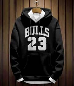 Men's Printed Fleece Hoodie