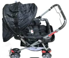 8 big tyre alloy foldable baby stroller pram