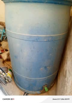 Water Storage Drum/Tanki 200+  litres